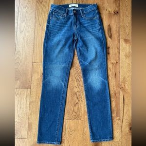 GAP Real Straight Dark Wash Jeans Size 26R